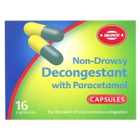 Wilko  Wilko Non-Drowsy Decongestant with Paracetamol Capsules x 16