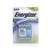 Wilko  Energizer Eco Adv AAA 4 Pack