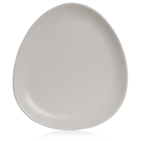 Wilko  Oval Dinner Plate Cream