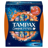Wilko  Tampax Compak Pearl Super Plus