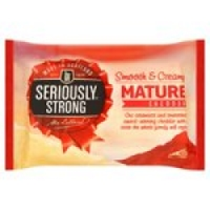 Seriously Strong Mature White Cheddar £2.00