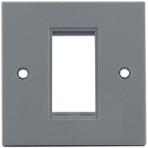 Wickes Half Module 1 Gang White