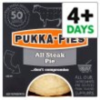 Tesco  Pukka Pies All Steak Pie 233G