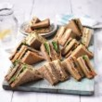Tesco  Tesco Easy Entertaining 20 Vegetarian Sandwich ...