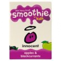 Tesco  Innocent Kids Apple And Blackcurrant Smoothies4...