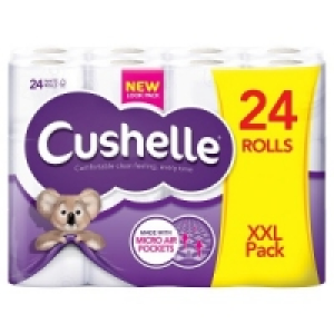 Cushelle Bathroom Tissue White XXL 24 Roll £13.19