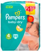 Filco  Pampers_Baby_Dry_Size_4__25_Nappies With 3 Absorb