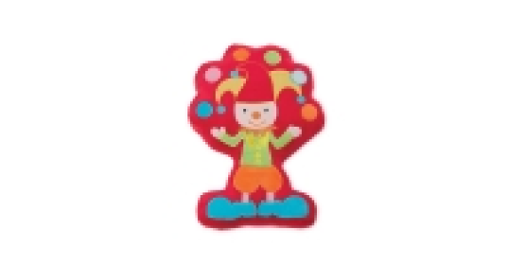 Kids Clown-Print Cushion