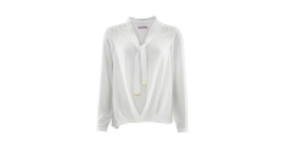 Avenue Ladies Tie Neck Blouse