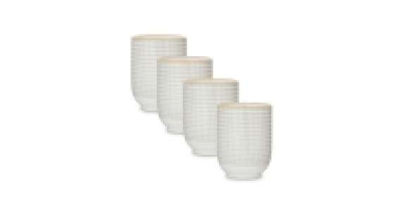 Tiled Oriental Cups 4-Pack