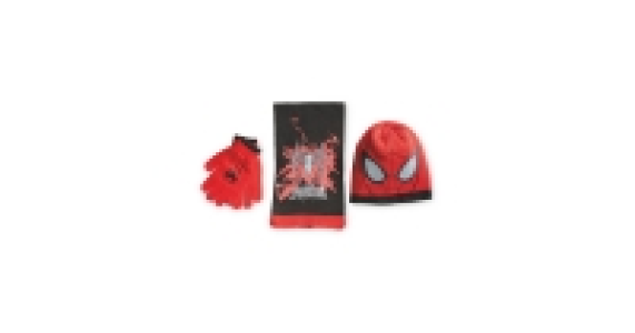 Childrens Spiderman Scarf Set