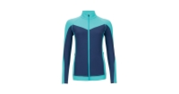 Ladies Green/Blue Ski Pro Midlayer