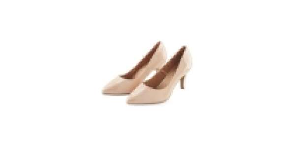 Aldi  Ladies Patent Court Shoes