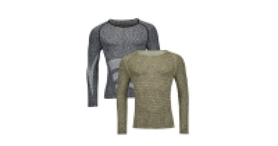 Aldi  Mens Seamless Base Layer Top