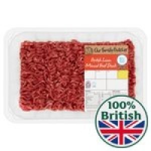 Morrisons British Beef Lean Mince 5% Fat £4.62
