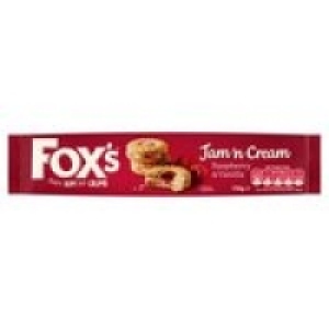 Foxs Jam n Cream Rings £0.50