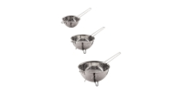Stainless Steel Colander Set 3-Pack