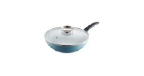 30cm Ceramic Pan With Glass Lid £19.99