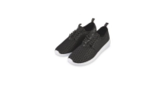 Crane Mens Black Trainers