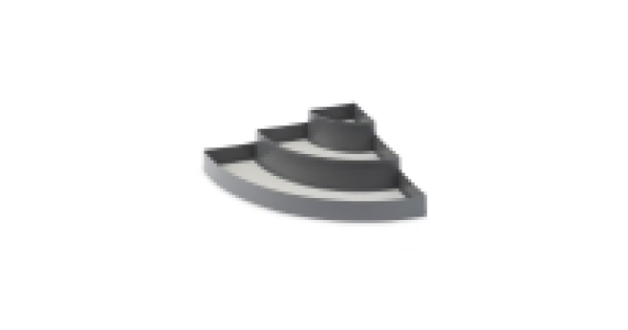 Plastic Corner Shelf Organiser