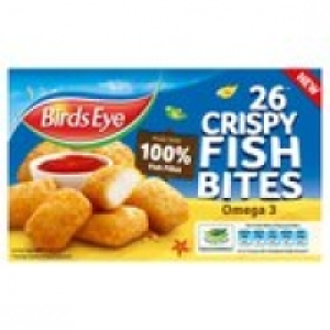 Birds Eye Crispy Fish Bites 26 Pack £2.00