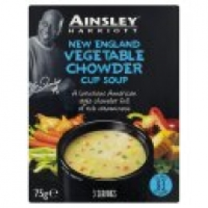 New England Vegetable Chowder Cup Soup £0.50