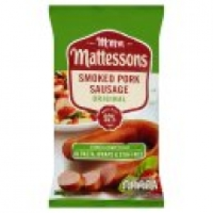 Smoked Pork Sausage £1.50
