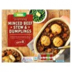 Minced Beef Stew & Dumplings £2.70