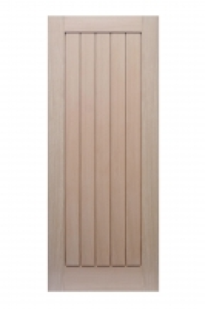 Wickes Geneva Internal Cottage Oak Veneer Door 5 Panel 1981