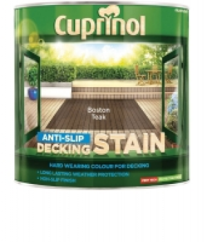 Cuprinol Anti-slip Deck Stain Boston Teak 2.5L £27.99