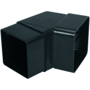 Wickes Black Squareline Downpipe 112.5 Deg Bend £1.99