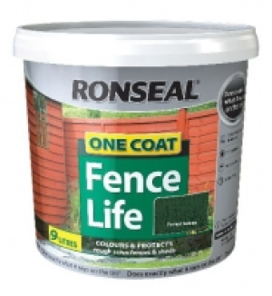 Ronseal One Coat Fencelife Forest Green 9L £12.99