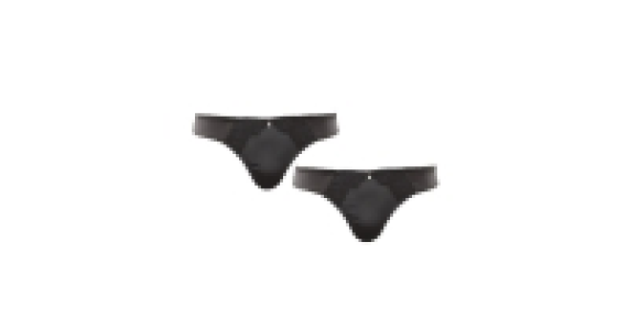 Avenue Black Brazilian Briefs 2-Pack