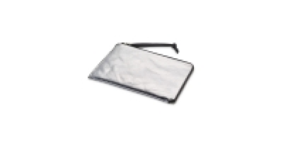 Silver/Black Reversible Clutch