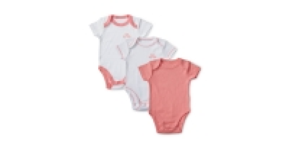 Girls Flamingo Bodysuits 3-Pack