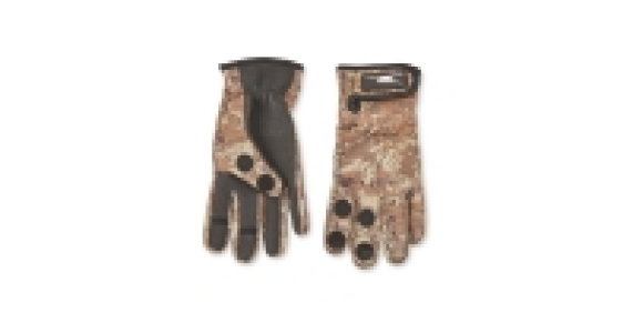 Anglers Neoprene Printed Gloves