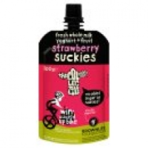 Strawberry Suckies Yogurt Pouch £0.50