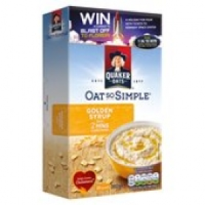 Quaker Oat So Simple Golden Syrup Porridge £2.45