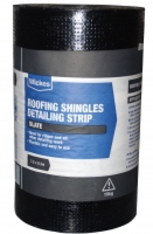 WICKES DETAILING STRIP FOR GREY ROOFING SHINGLES 0.3X7.5M £20.49