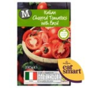 Morrisons Italian Chopped Tomatoes with Basil £0.50
