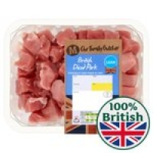 Morrisons Lean British Diced Pork &pound;2.00