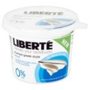 Morrisons  Liberté Strained Greek Style 0% Fat Yogurt