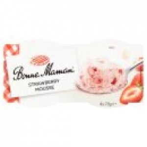 4 Strawberry Mousse £2.00