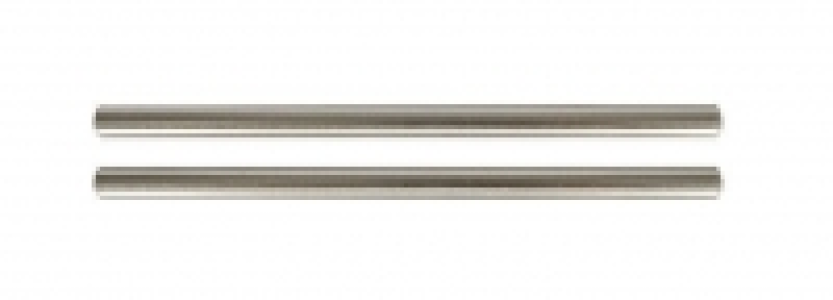 Wickes T Bar Handles Brushed Nickel Finish 220mm 2 Pack
