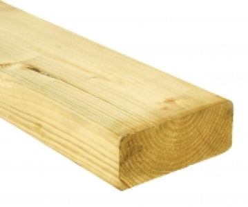 Wickes Treated Kiln Dried C16 Regularised 45 x 120 x 2400mm