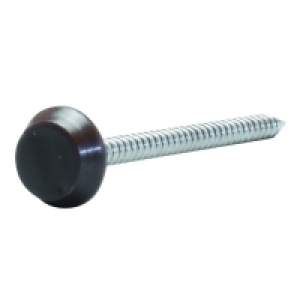 Wickes PVCu Rosewood Soffit Fixings Pins 30mm Pack 100 £11.09