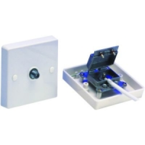 Wickes Satellite Screened Flush Outlet Plate £6.99