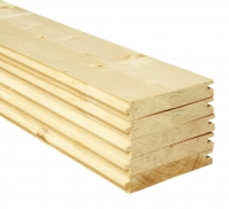 Wickes PTG Floorboards 18x119x1800mm Pack 5 &pound;16.99