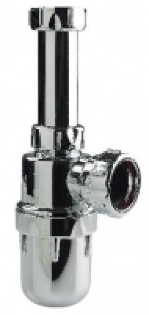 Wickes Bottle Trap Chrome Finish 40mm