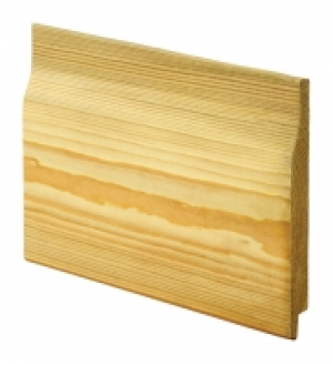 Wickes Rebated Shiplap Cladding 14.5x119x2400mm PK4 &pound;16.39